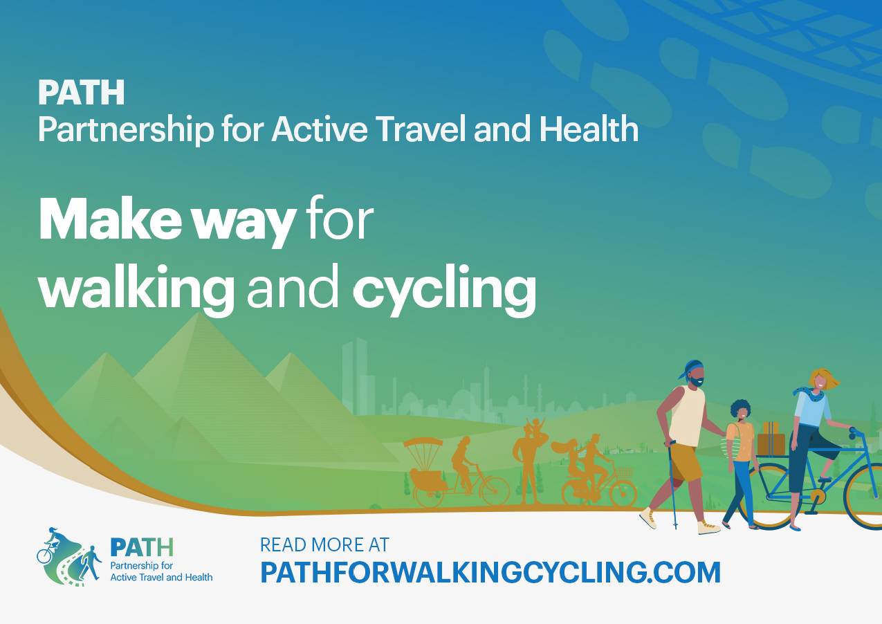 Make way for walking and cycling